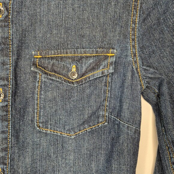 TNA Denim Shirt Size Small - Picture 2 of 9